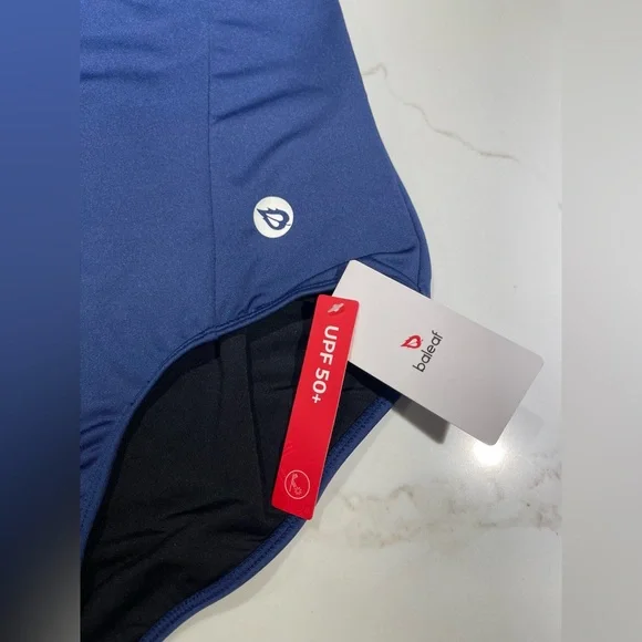 BALEAF one piece Bathing Suit, Navy, Size 40 - Picture 8 of 10